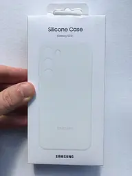 Оригінальний силіконовий чохол для Samsung Galaxy S23 Plus (6.6") Samsung Silicone Case EF-PS916TUEGRU Cotton - мініатюра 5