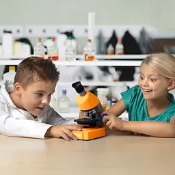 Мікроскоп Bresser Junior 40x-640x Orange (8851301) - мініатюра 6