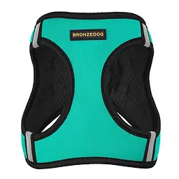 Шлея для собак Bronzedog Sport Vest XXS 15х13х3 см бірюзова - мініатюра 3