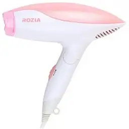 Фен для сушіння укладки волосся Rozia HC-8150 потужний маленький якісний - мініатюра 2