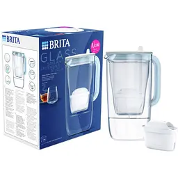 Фільтр-глечик Brita скляний LED MXpro синій (1050452)