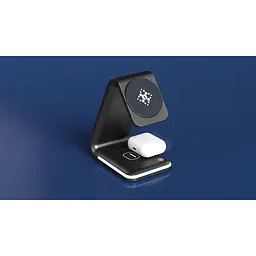 Бездротова зарядка Power QC 3.0 15 Вт Чорний (WCS3B) - мініатюра 6