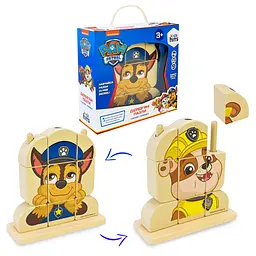 Дерев'яна розвивальна головоломка Kids Hits Paw Patrol на підставці (KH20/044)