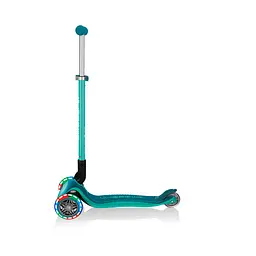 Самокат Globber Primo foldable plus lights, колеса з підсвічуванням, зелений (439-107) - мініатюра 7