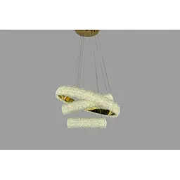 Півісна люстра кільця Linisoln 1533-50*40*30 FG метал, акрил, круги 50-40-30 см, LED-стрічка, 80 Вт - мініатюра 2