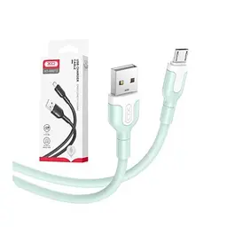 Кабель XO NB212 2.1A/1m for Micro Зеленый