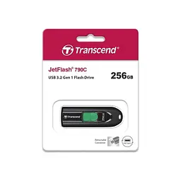 USB флеш накопичувач Transcend 256GB JetFlash 790C USB 3.2 Type-C (TS256GJF790C) - мініатюра 7