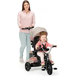 Триколісний велосипед Kinderkraft Easytwist Bird бежевий (00-00303592) - мініатюра 11