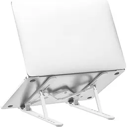 Підставка для ноутбука UFT T52P White складана з ABS пластика - мініатюра 3