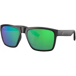 Окуляри Costa Del Mar Paunch XL 580P Matte Black Green Mirrorror 06S9050