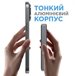 Портативна батарея Sigma mobile X-power SI10A7QL-MAG 10000 mah Grey - мініатюра 6