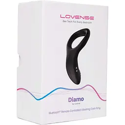Смарт кільце-насадка на член Lovense Diamo Cock Ring - мініатюра 4