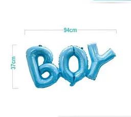 Балон "Boy" для хлопчиків 37×94 см 1 шт