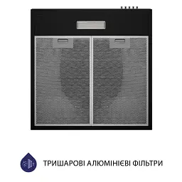 Витяжка плоска Minola HPL 513 BL - мініатюра 5