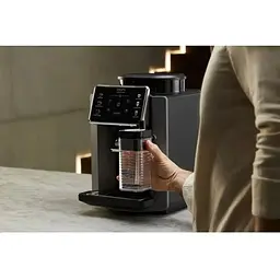 Кавомашина Krups Sensation Milk M90 1.7л зерно чорна - мініатюра 2