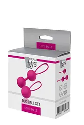 Набір вагінальних кульок Love Balls Duo Ball Set, 2 шт., рожевий - мініатюра 2