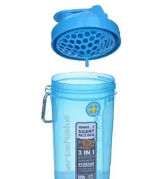 Шейкер спортивний SmartShake Original2GO 600 мл Neon Blue (10560102) - мініатюра 5