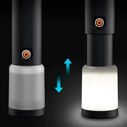 Ліхтарик JimiHome Flashlight Black [JM-G3801] [138799] - мініатюра 5