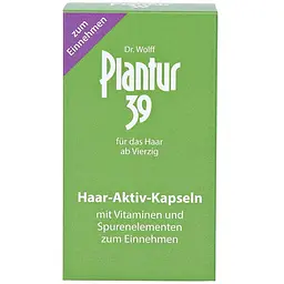 Лікувальні капсули Plantur 39 Hair-Aktiv Capsule, проти випадіння волосся, 60 шт. - мініатюра 2