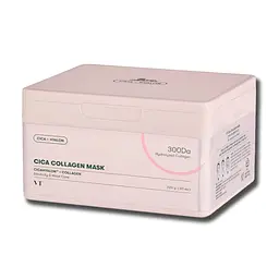 Набір зміцнюючих тканинних масок для обличчя 30 шт VT Cosmetics Cica Collagen Mask - мініатюра 1