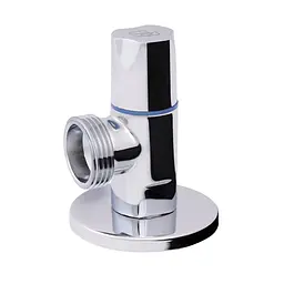 Кран приладовий SD Forte 1/2"х3/4" ручка "коло" SF342W1520 - мініатюра 1