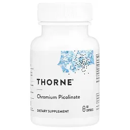 Хром Chromium Picolinate 500 mcg 60 Capsules Thorne vit0004758