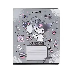 Зошит Kite Kuromi, 18 аркушів, лінія (HK25-237-1) - мініатюра 6