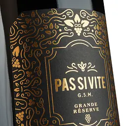 Вино Pas Si Vite Rouge Grande Reserve, червоне, сухе, 0,75 л (ALR15986) - мініатюра 3