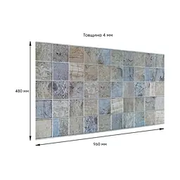 Декоративна ПВХ панель 960x480x4мм (D) SW-00002480 - мініатюра 3