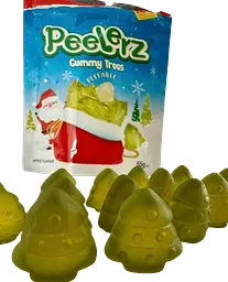 Желейні цукерки 4D Amos Peelerz Christmas Tree 170г - мініатюра 7