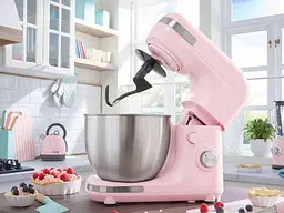 Міксер планетарний - тістоміс Silver Crest SKM 600 B2 pink 5 л - мініатюра 2