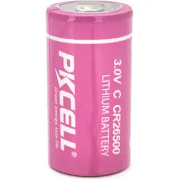 Батарейка CR26500 (size C), 3.0V 5400mah, Lithium, OEM PkCell (CR26500)