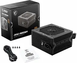 Блок живлення MSI MAG A650BN 650W - мініатюра 8