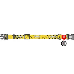 Нашийник для собак Waudog Nylon з QR паспортом Бетмен Ескіз р.L 25 мм 33-49 см (282-1081) - мініатюра 3