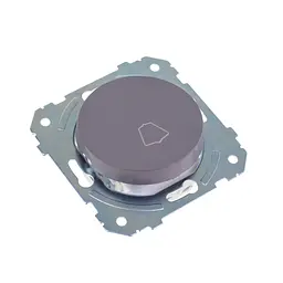 Кнопка дзвінка Brille WB-1VB Grey 42-276