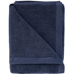 Рушник МВМ My Home Ніжність 50x90 см темно-синій (BT-11 M DARK BLUE) - мініатюра 4