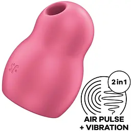 Вакуумний стимулятор Satisfyer Pro To Go 1 Рожевий - мініатюра 3