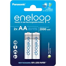Акумулятор Panasonic BK-3MCDE/2CP Eneloop NI-MH AA 2000 мАг 2 шт.