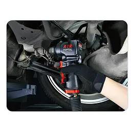 Пневмогайковерт 1/2" 900 Nm 10000 об/хв 1,37 кг супер-короткий Super Duty TOPTUL KAAQ1665 - мініатюра 2