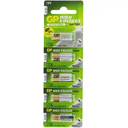 Батарейка GP Alkaline A23 (MN21/23AE-2C5/V23GA) лужна 12.0V 5 шт.