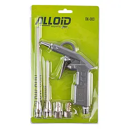 Alloid. Пістолет продувний. 2 змінні насадки.