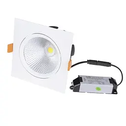 Світильник стельовий Brille LED-41/20W COB CW DL врізний (L126-029)