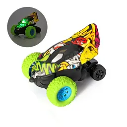 Дитяча трюкова машинка Bambi FL-20610C(Green) інерційна, 11 см, оберт на 360° - мініатюра 2