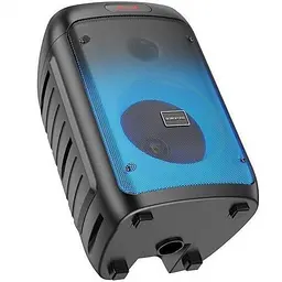 Бездротова акумуляторна Bluetooth колонка BT5.0 бумбокс 20W акустична система з LED RGB підсвічуванням BOROFONE BP10