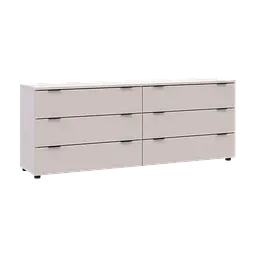 Комод Doros Рон 9 Кашемір 6 Шухлядок 160х38х62 (41516174) - мініатюра 4