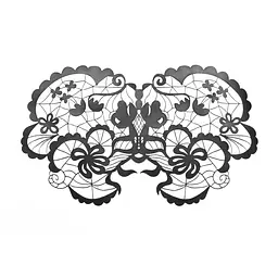 Маска в наявності Bijoux Indiscrets - Anna Mask, вінілова, клейове кріплення, без зав'язок Bijoux Indiscrets B0191; SO2326 95183 - мініатюра 1