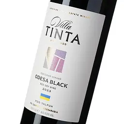 Вино Villa Tinta Odessa Black, червоне, сухе, 13%, 0,75 л (8000018914818) - мініатюра 5