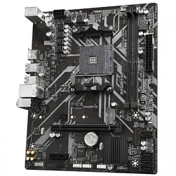 Материнська плата Gigabyte B450M K (B450M K) (Socket AM4, AMD B450, Micro-ATX) Б/в - мініатюра 3