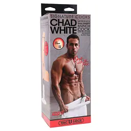 Фалоімітатор Doc Johnson Signature Cocks Chad White 8,5 inch UltraSkin - мініатюра 5