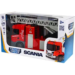 Автомодель TechnoDrive Big Truck Пожежна машина Scania (6407KS) - мініатюра 9